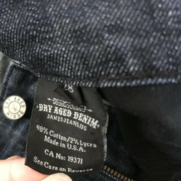Dry Aged Denim James Robyn Troy Jeans 28 - Picture 6 of 8